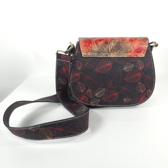 L’ARTISTE SPRING STEP LEATHER+PU Flora HandBag Toggle Closure‎ - Picture 3 of 16